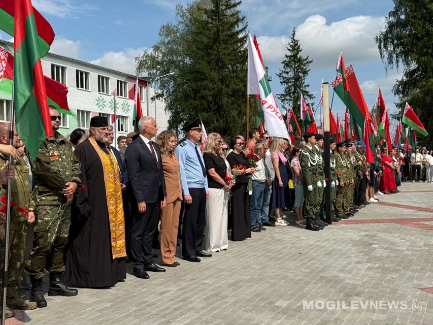 В Могилеве предали земле останки более 140 жертв геноцида белорусского народа. Фото