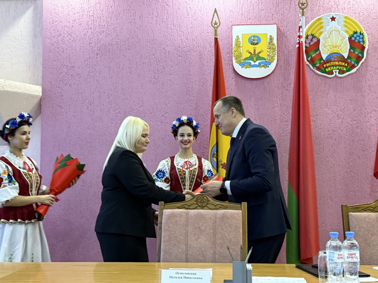 Анатолий Исаченко представил нового председателя Костюковичского райисполкома