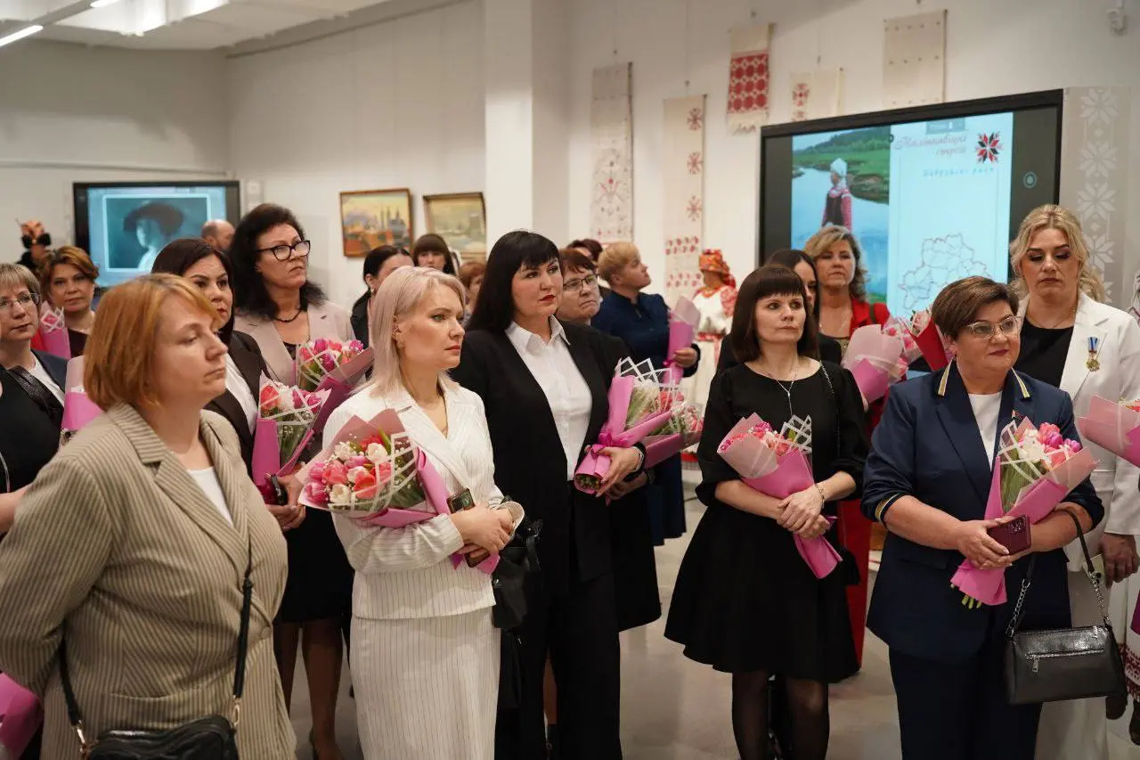 Жанчын Магілёўшчыны павіншавалі ў Музеі Славы