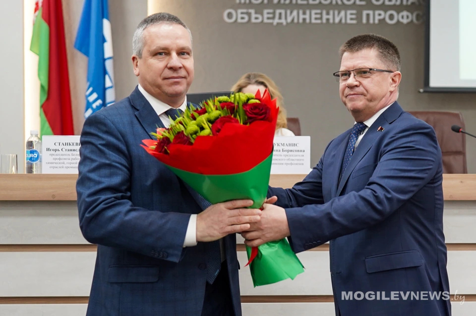 Профсоюзы Могилевской области избрали нового лидера. Фото