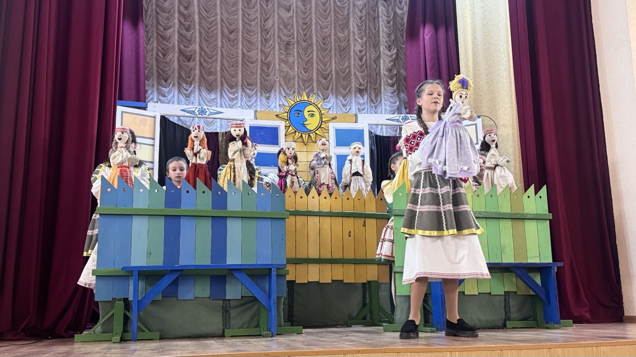 Отчетное мероприятие образцового театра кукол «Паулінка»