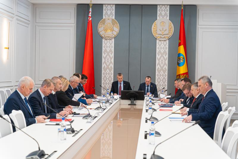 Заседание облисполкома по вопросам развития промышленного комплекса прошло в Могилеве