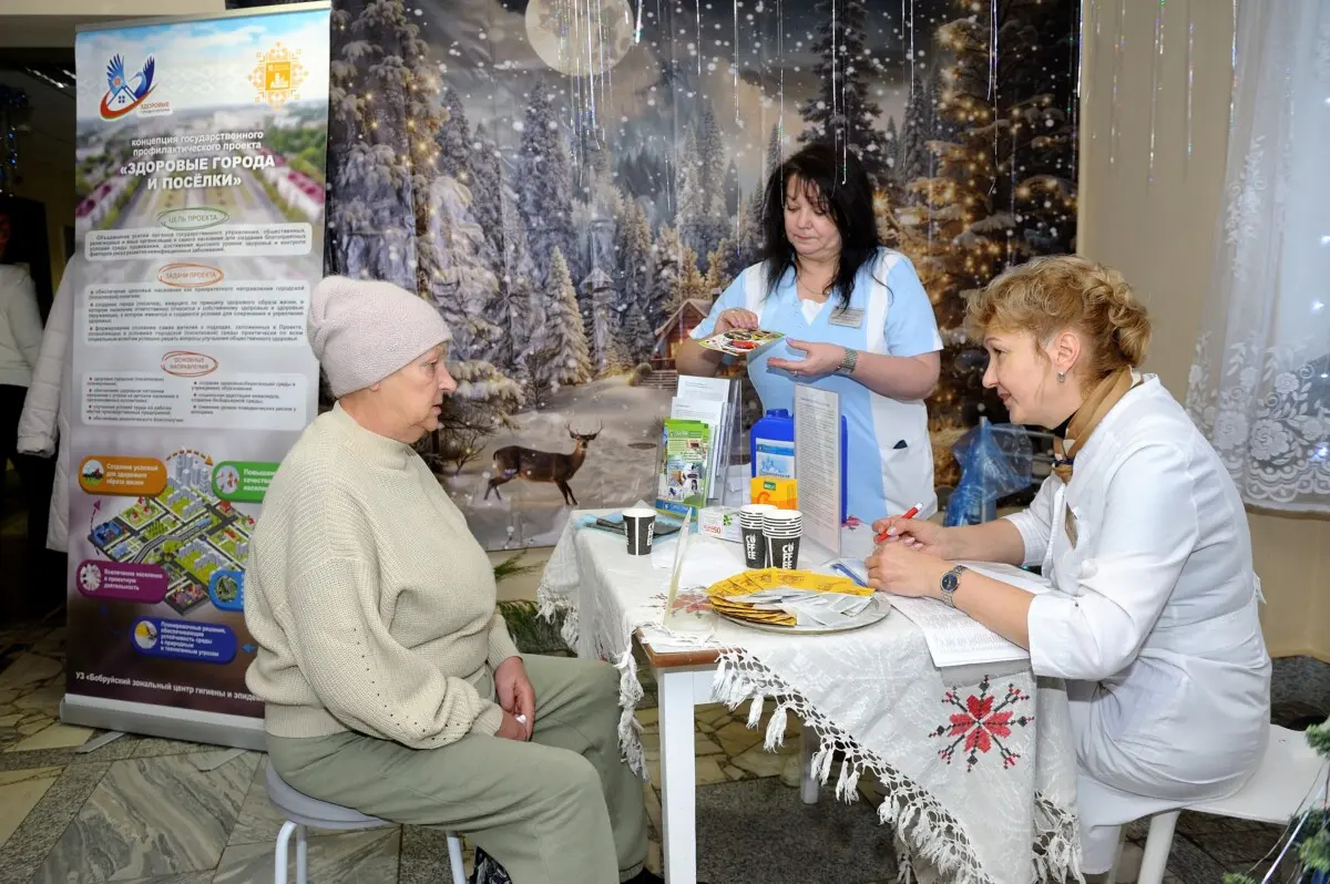 «Глуша За! Здаровы погляд на жыццё». В поселке прошла информационно-диагностическая акция
