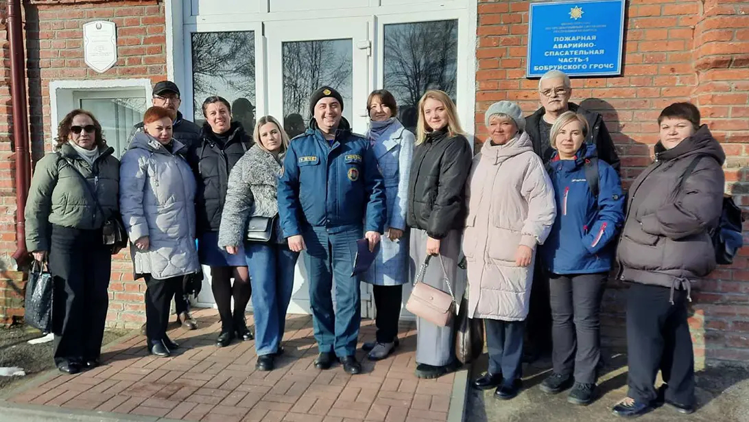 Семинар для педагогов по ОБЖ состоялся на базе пожарной аварийно-спасательной части №1