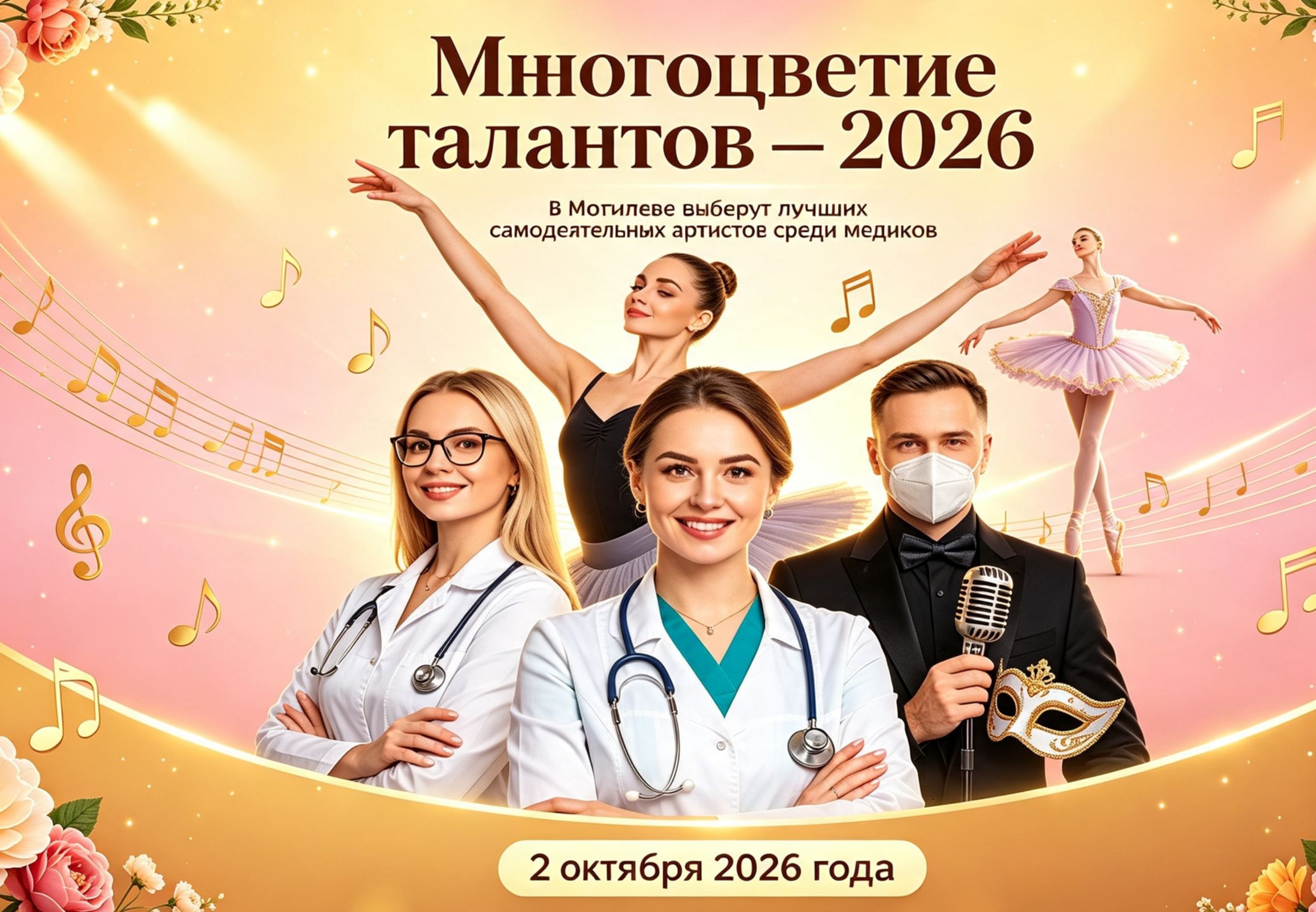 Лучших самодеятельных артистов среди медиков региона выберут в Могилеве 2 октября class=