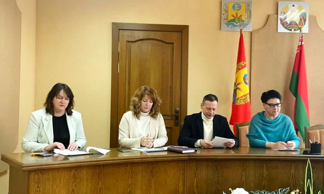 Отчетное собрание прошло в Центре по обеспечению деятельности бюджетных организаций Бобруйского района