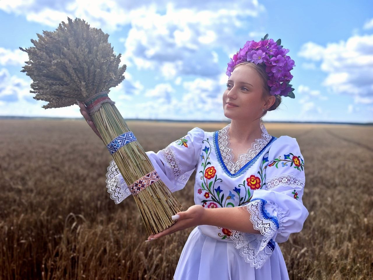 Праздник первого снопа — на поле ЗАО «Серволюкс Агро»
