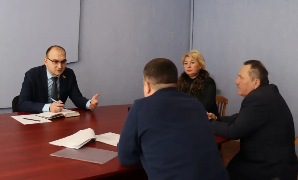 Антон Каранкевіч працуе ў акрузе