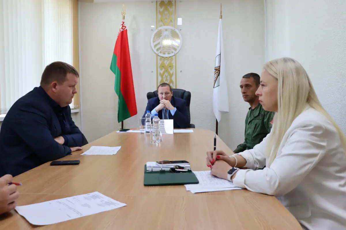 Міхаіл Крыцкі правёў прыём грамадзян