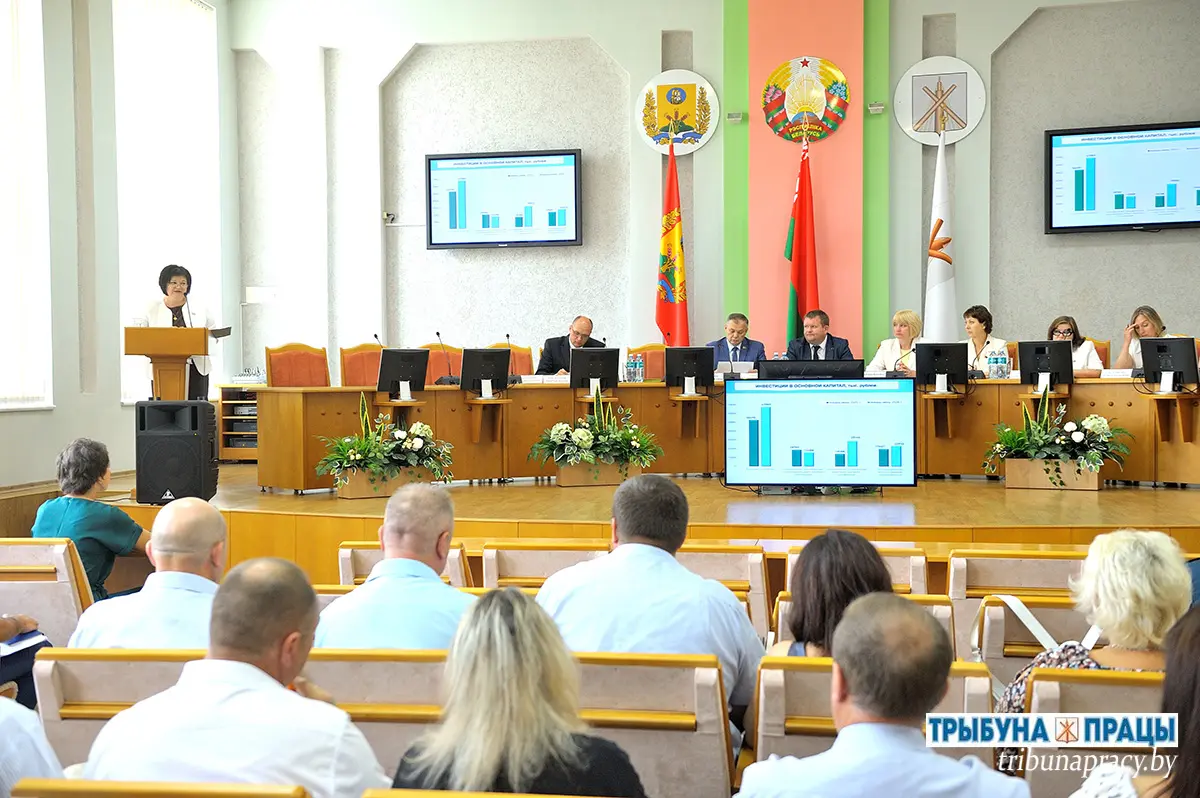 В Бобруйском райисполкоме подвели итоги работы за полугодие class=