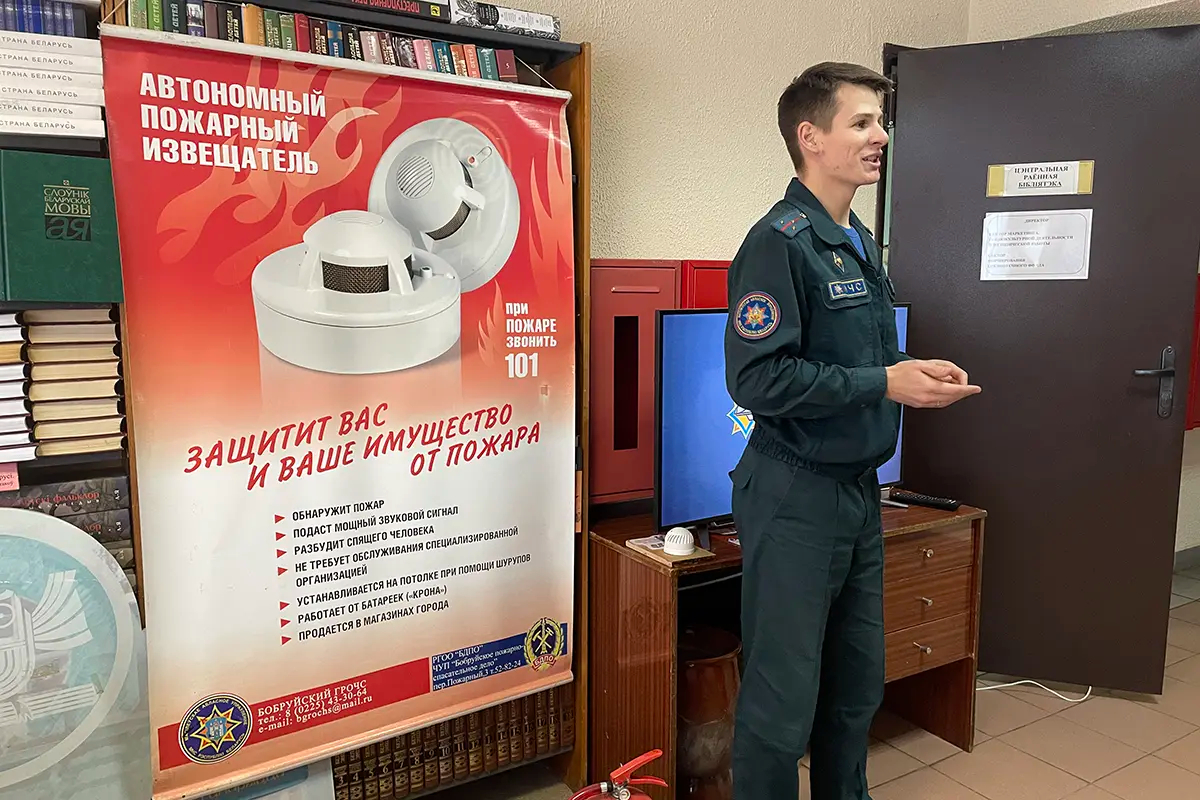 Сельский сход по вопросам пожарной безопасности прошел в Каменке