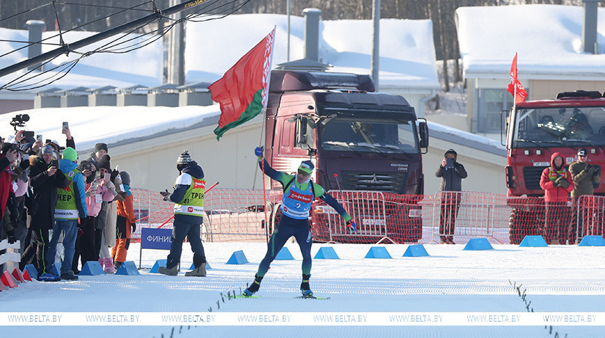 Команда Беларуси выиграла смешанную эстафету на домашнем этапе Кубка Содружества 