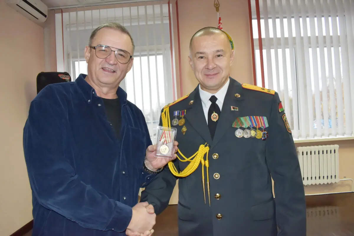 В Бобруйском РОВД чествовали ветеранов органов внутренних дел