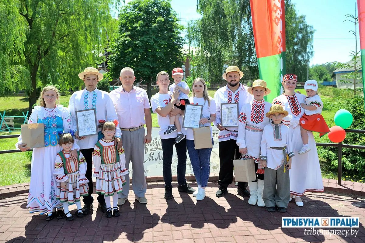 «Уладаром сяла» раённага этапа рэспубліканскага праекта стала сям’я Шыманскіх