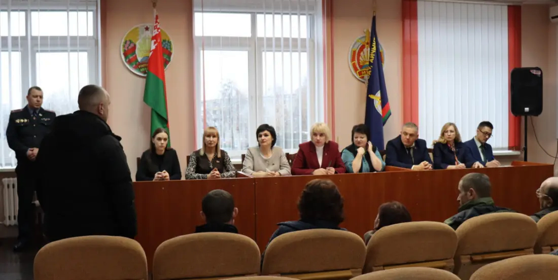 В Бобруйском РОВД работала комиссия по содействию занятости