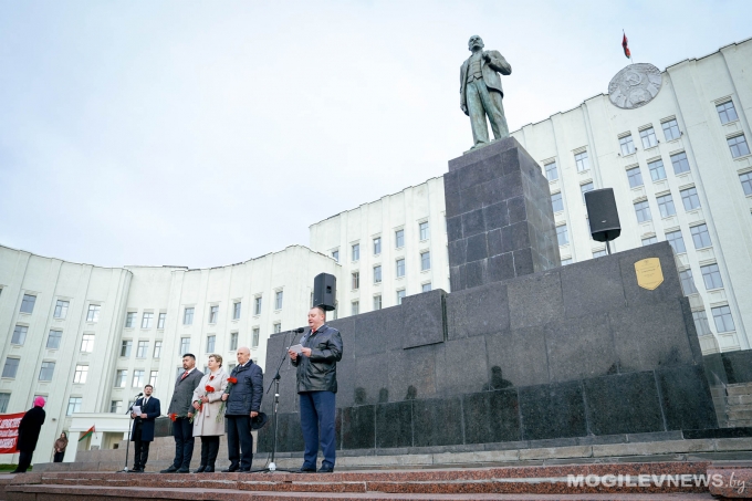 7 ноября отпраздновали в Могилеве