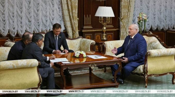 Лукашенко видит возможность в разы нарастить товарооборот Беларуси с Индией