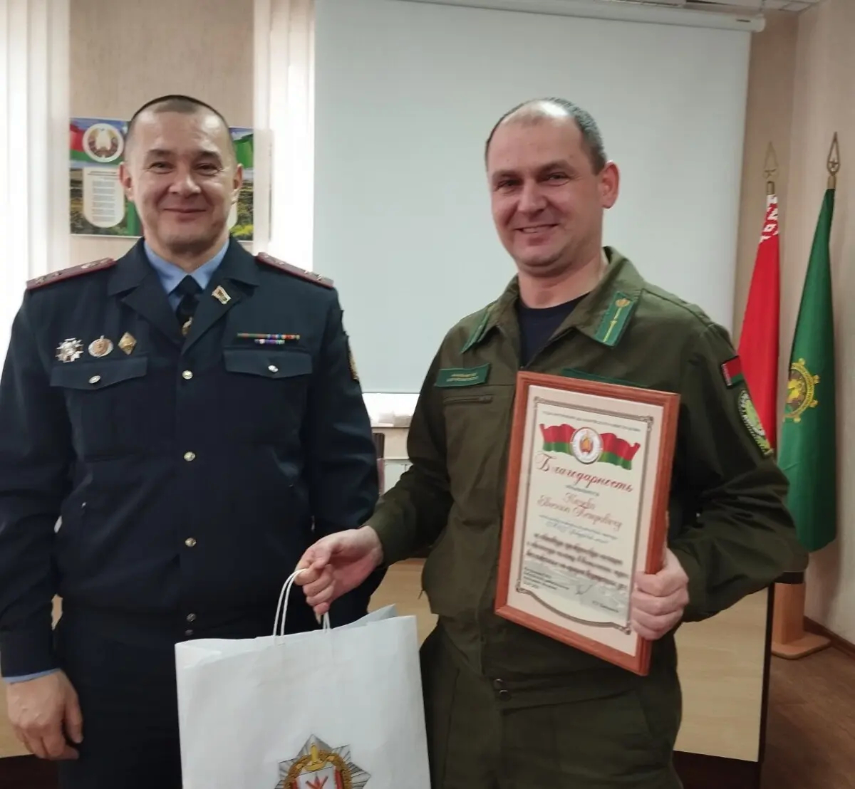 Фотофакт. Благодарности — за проявленную активную позицию