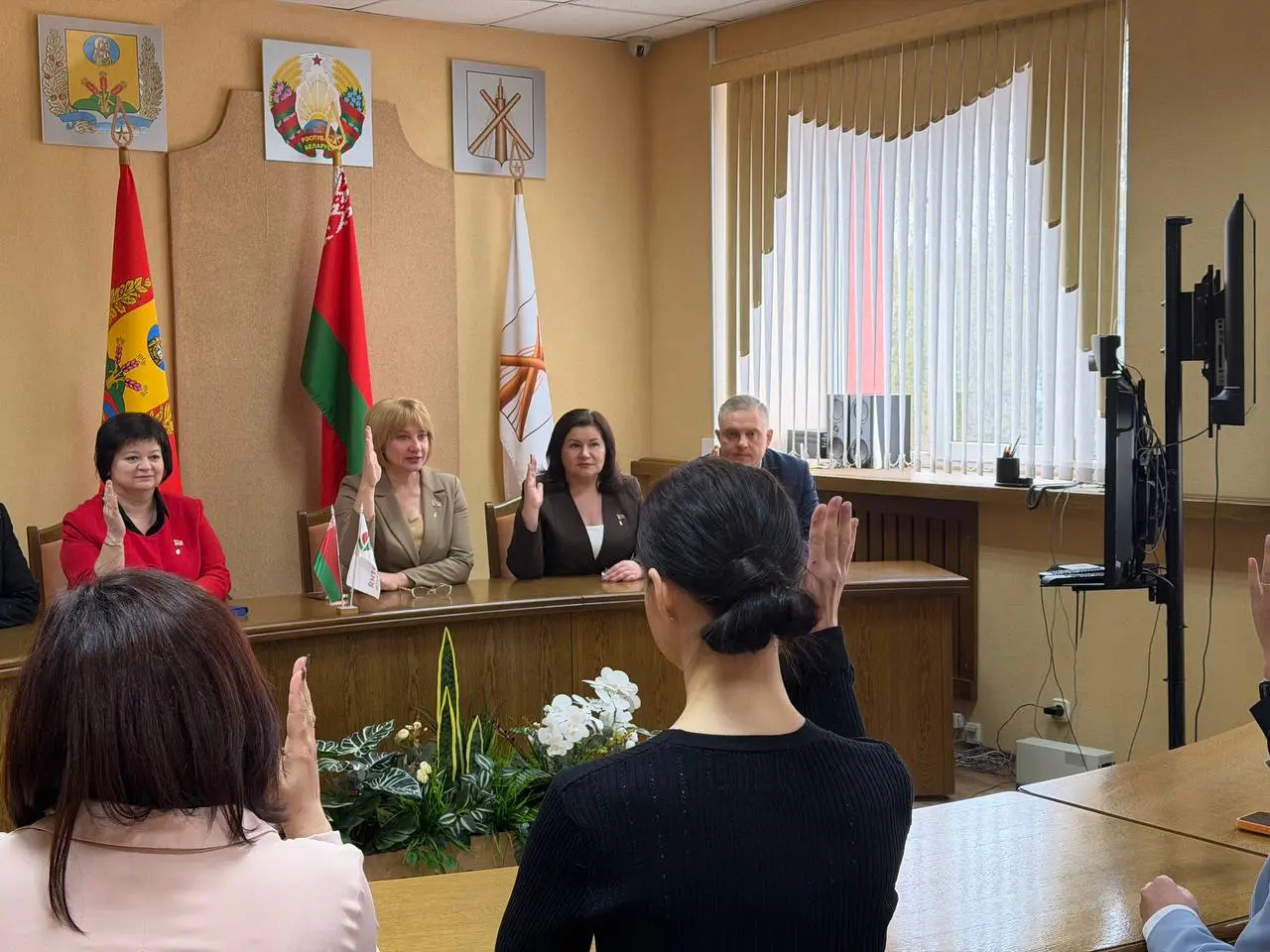 Работа на перспективу: Бобруйское районное отделение партии «Белая Русь» подвело итоги 2025 года и определило вектор развития