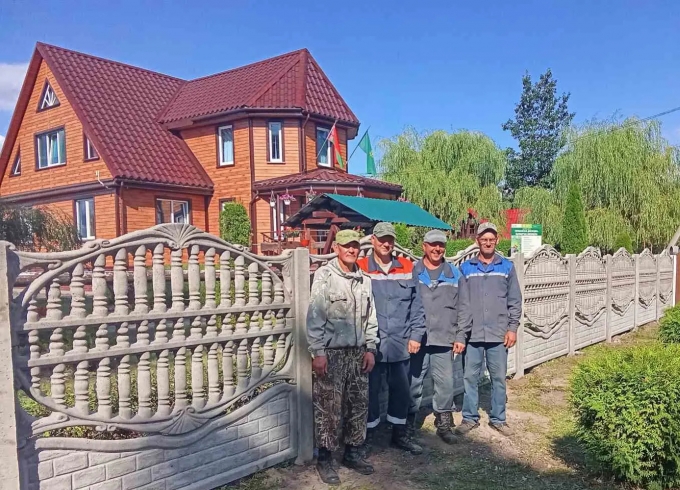 Бобруйский лесхоз. Году благоустройства посвящается