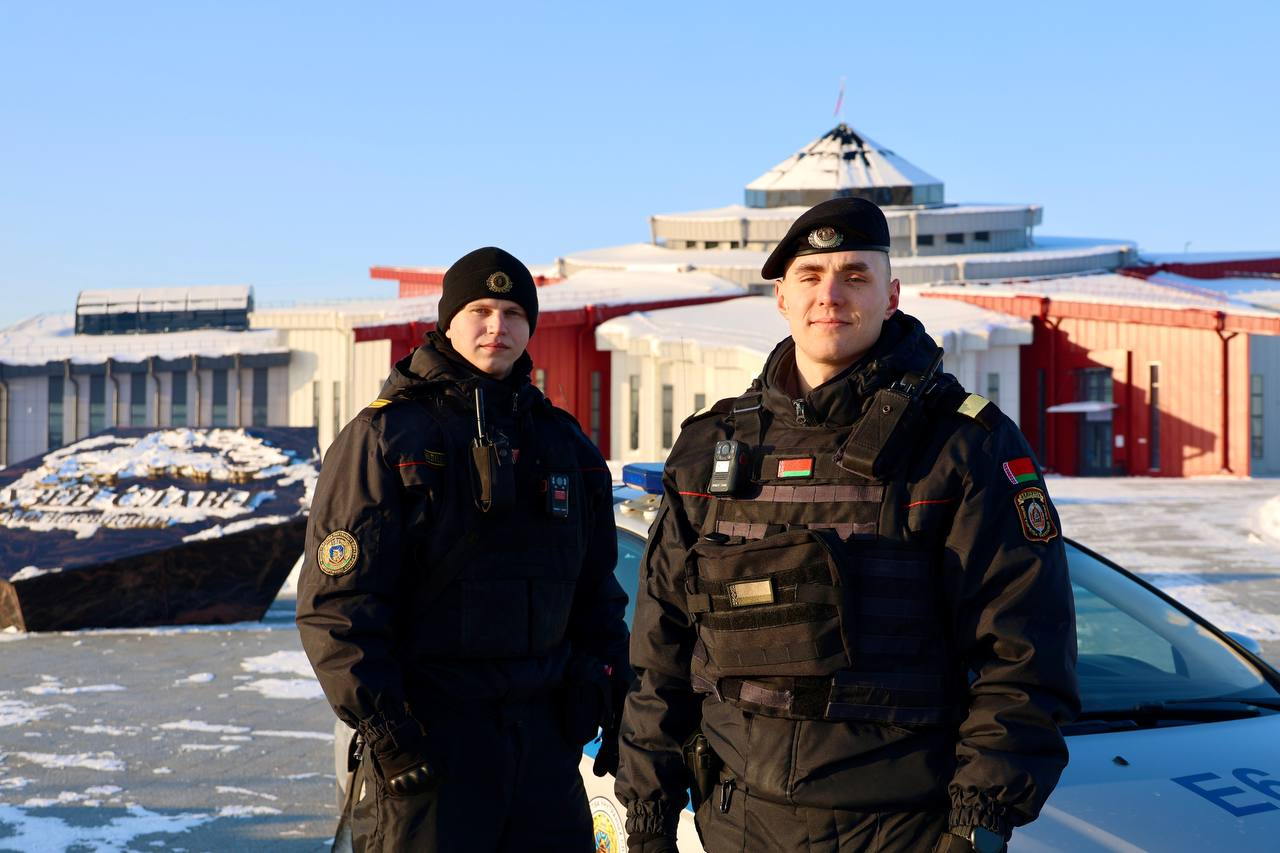 Узнали, как несут службу сотрудники Департамента охраны в морозные дни