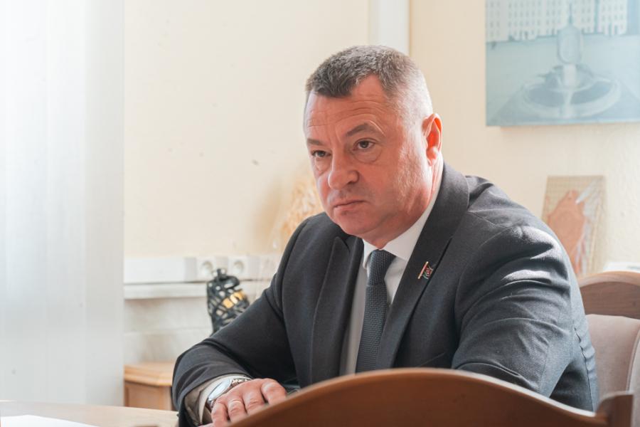 Личный прием граждан провел председатель областного Совета депутатов Александр Горошкин class=