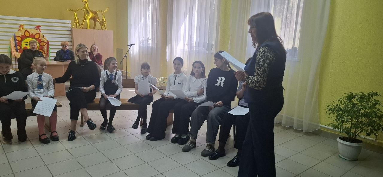 Встреча учащихся хорового отделения с преподавателем Могилёвского государственного колледжа искусств