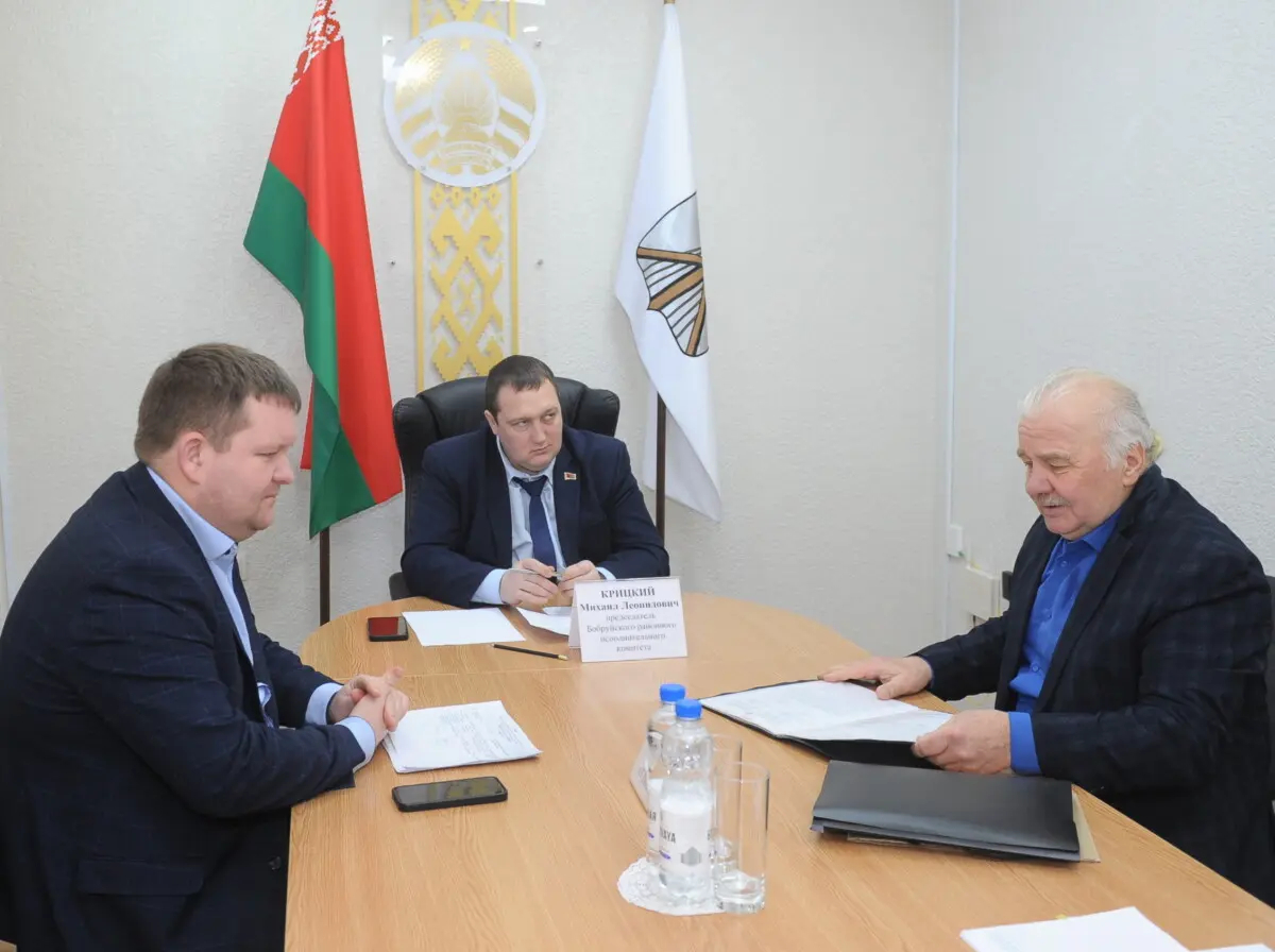 Міхаіл Крыцкі правёў прыём грамадзян і юрыдычных асоб