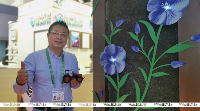 Китайский представитель на CIIE в Шанхае: белорусские тракторы МТЗ стали мировым брендом качества