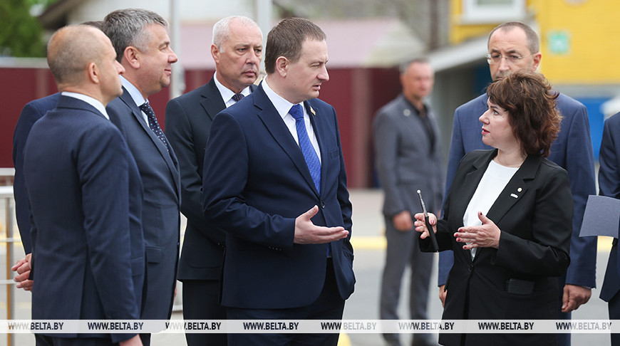 Турчин ознакомился с производственными мощностями ОАО «Лидский молочно-консервный комбинат»