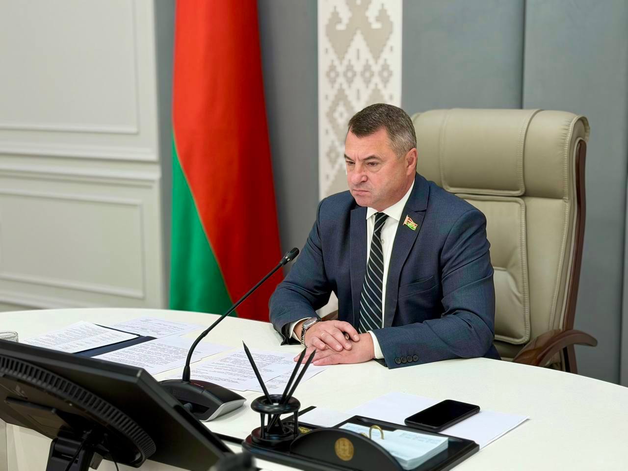 Александр Горошкин принял участие в заседании Постоянной комиссии Парламентской Ассамблеи ОДКБ по вопросам обороны и безопасности