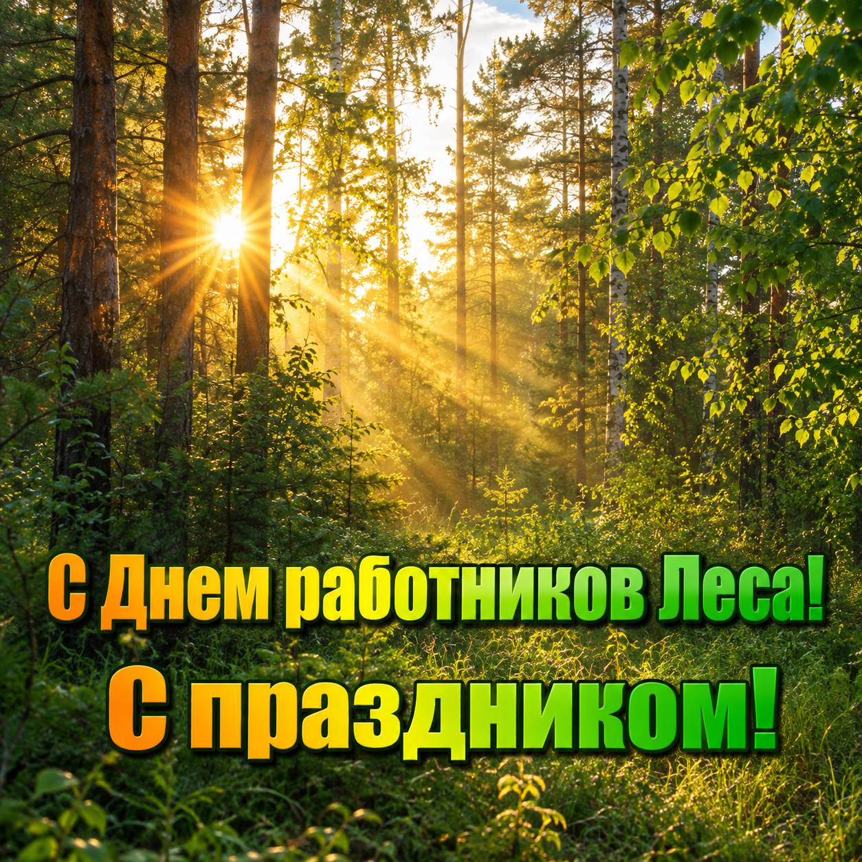 Поздравление от руководства Бобруйского  района с Днем работников леса class=