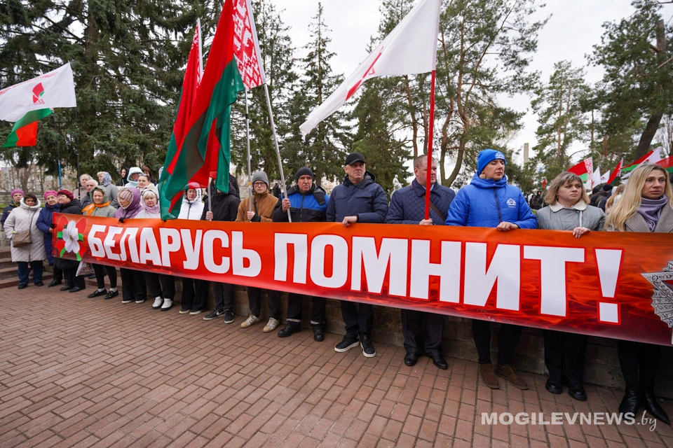 В Могилеве почтили память узников Луполовского лагеря