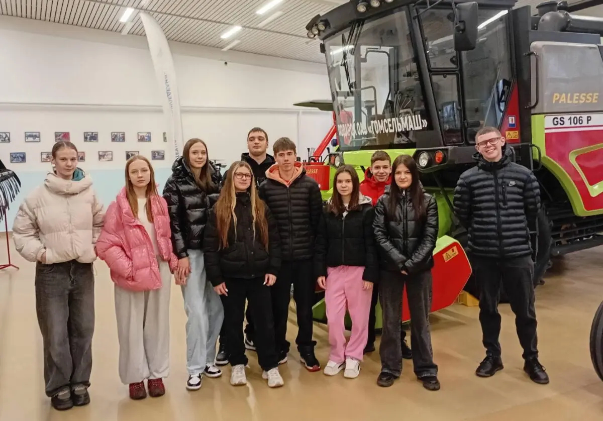Старшеклассники Каменской школы посетили Белорусскую сельхозакадемию в Горках